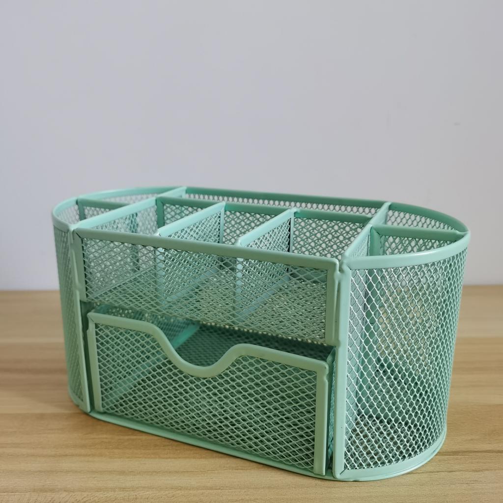 Creative Pen Holder Desktop Storage Nine Compartment Multifunctional Pen Holder Storage Box