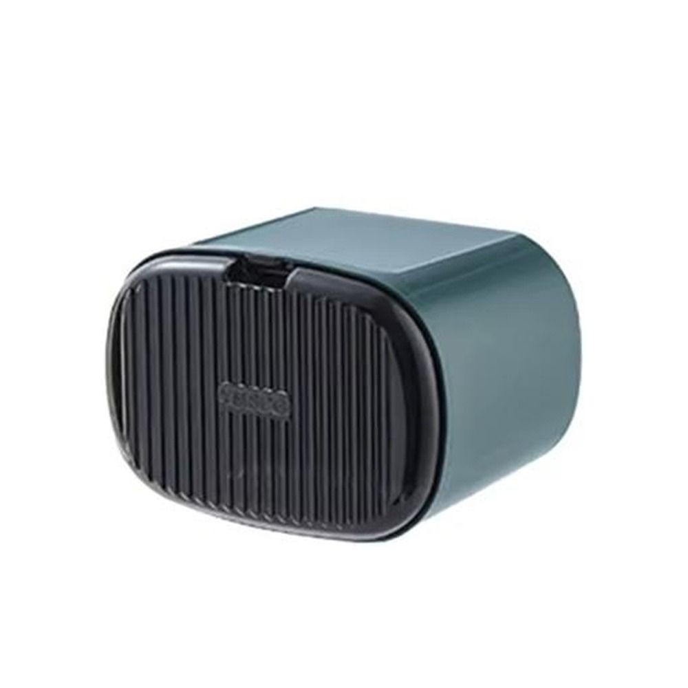 

Punch-Free Wall Mounted Toilet Paper Holder Plastic Facial Tissue Holder Tissue Box for Bathroom зелёный