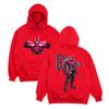 Bluzy z kapturem Duelist Daredevil Marvelrivals Daredevil Nadruk Anime Bluza Męska Damska Luźna z Długim Rękawem Streetwear Jesień Casualowa Bluza z Kapturem