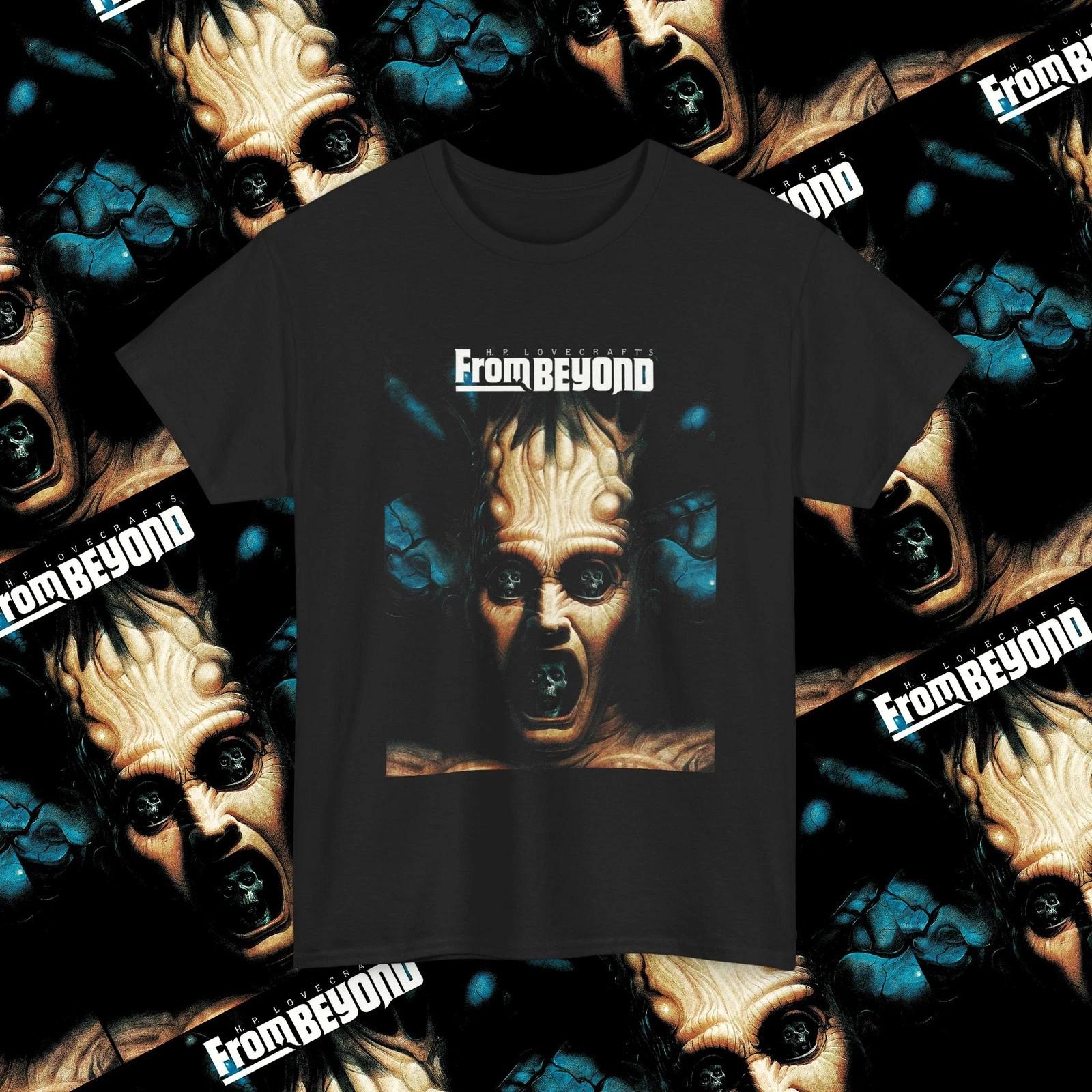 From Beyond (1986) Horror Movie T-Shirt, Cult Sci-Fi Horror Shirt XL