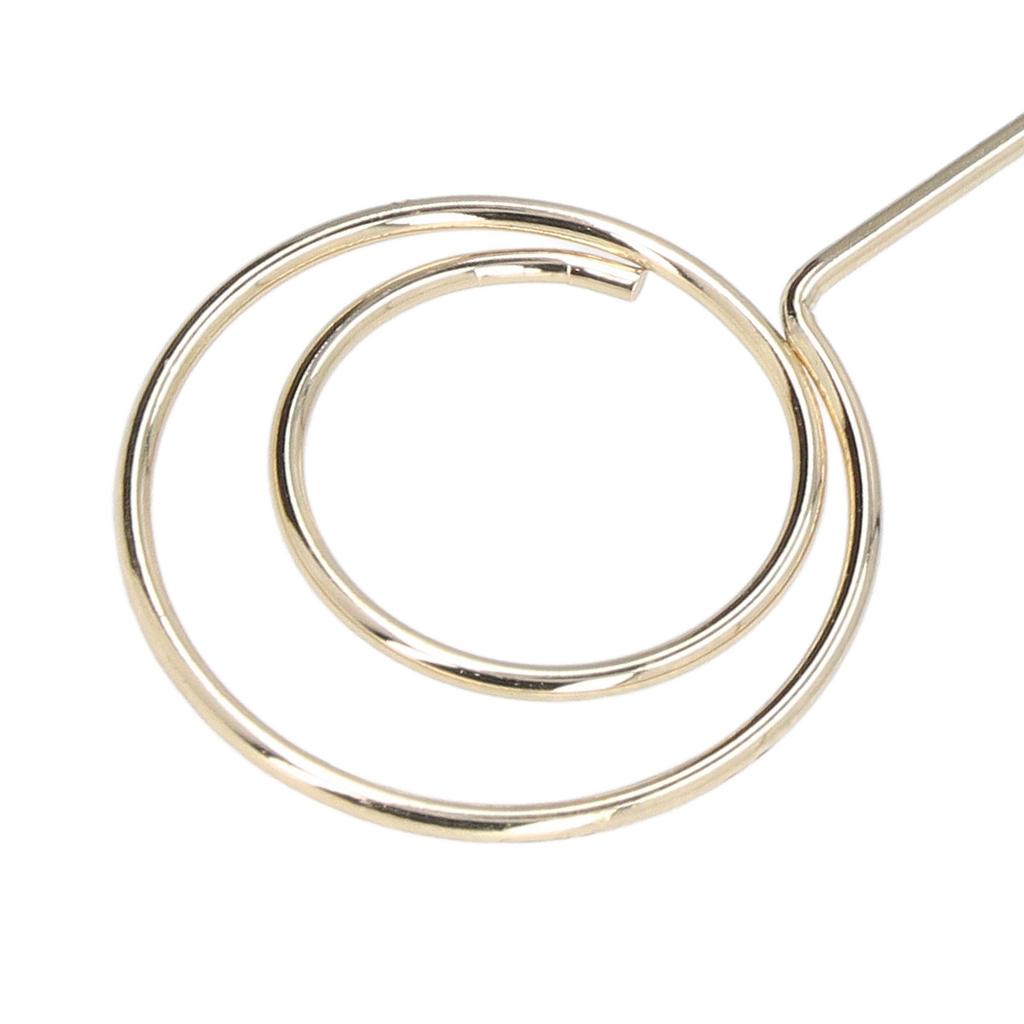 10pcs Table Number Holder Round Base Electroplating Process Elegant Cute Shape Home Ornaments for Weddings