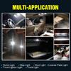 1Pc Error Free C5W C10W T6 LED Bulb 6641 28mm 31mm 9SMD 4014 Car Interior Reading Festoon Dome Vanity Mirror Light Sun Visor Fuse Auto Lamp
