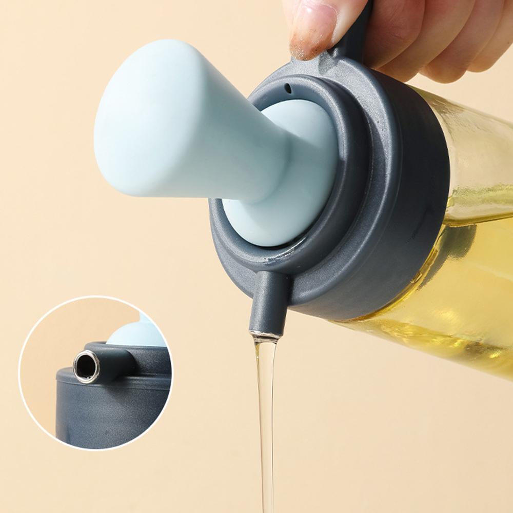 2 In 1 Portable Silicone Oil Bottle with Brush Grill Oil Brushes Liquid Oil Pastry Kitchen Baking BBQ Tool Kitchen Tools for BBQ