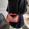 Summer fashion small bag women 2025 new nylon messenger bag popular niche portable cloud chain bag