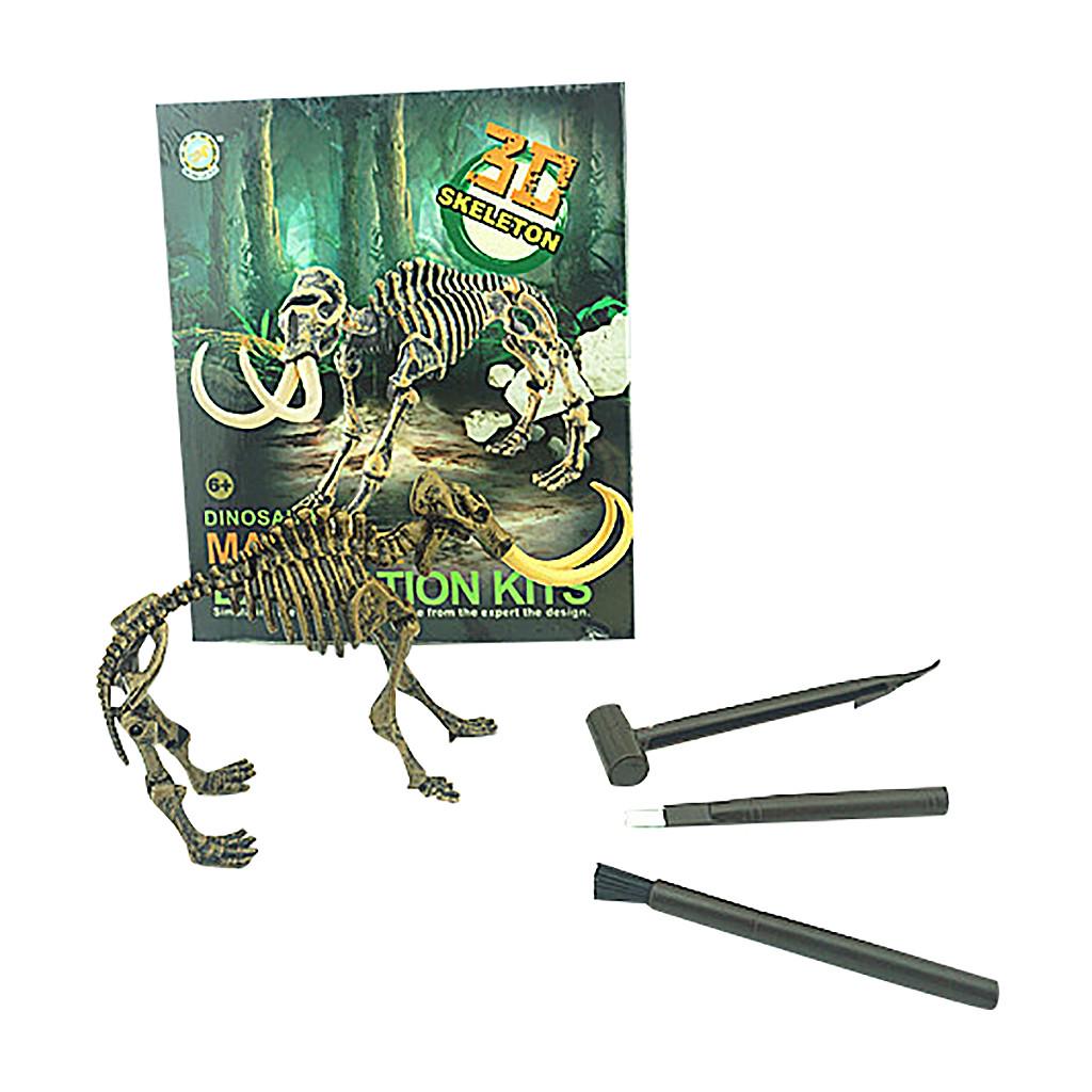 Dinosaur  Digging Game Kit Kids Dino Sandbox Activity Set