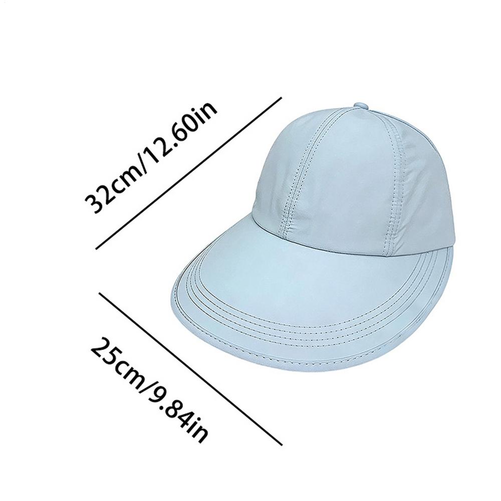 UV Hat Sunshade Hat Lightweight Breathable Quick Drying Summer With Ponytail Female Duck Tongue Caps for Hiking Climbing Cycling