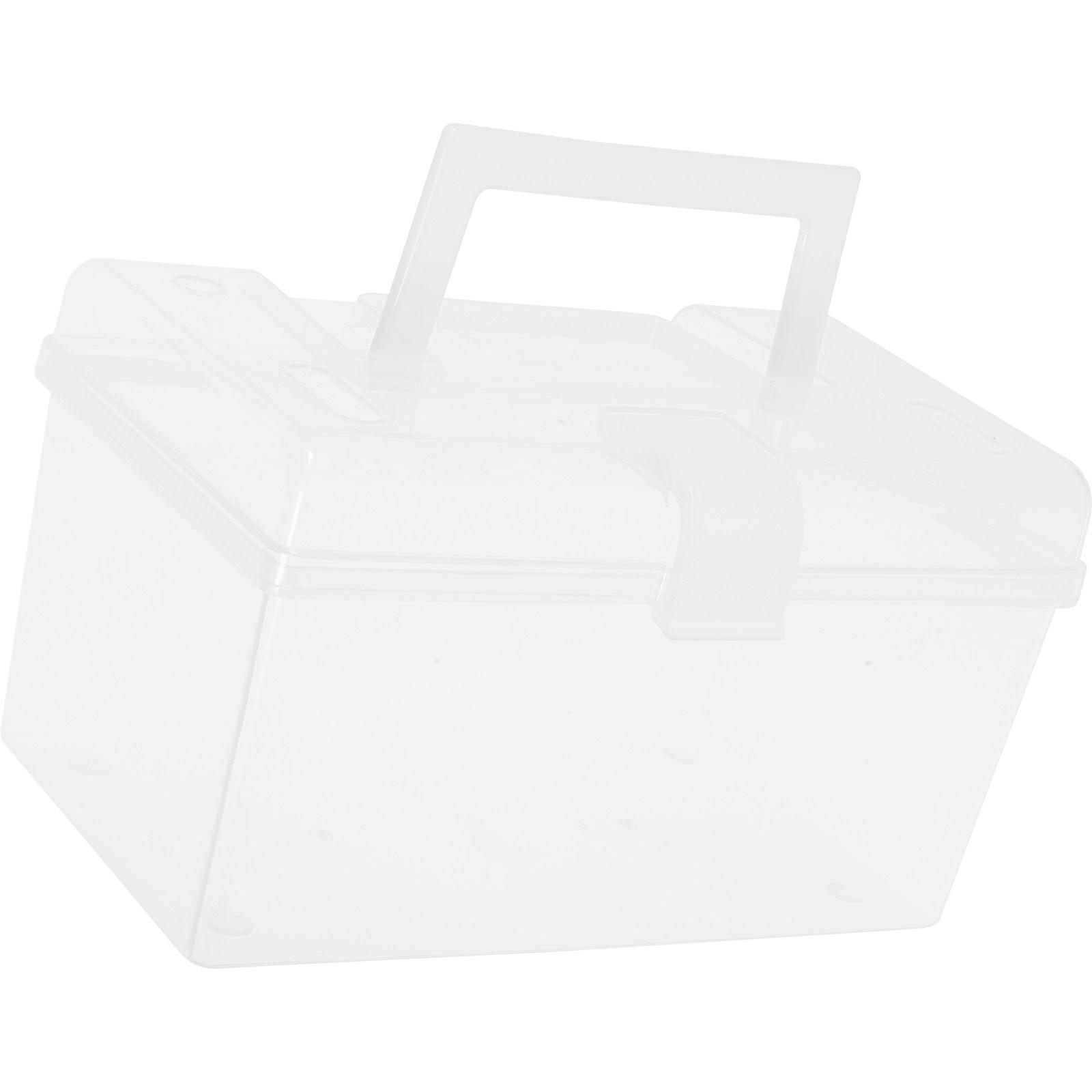 Portable First-Aid Storage Box Size Compact Medicine Container Home Emergency Kit Medicine Box Emergency Kit Container 23x12x9.5cm