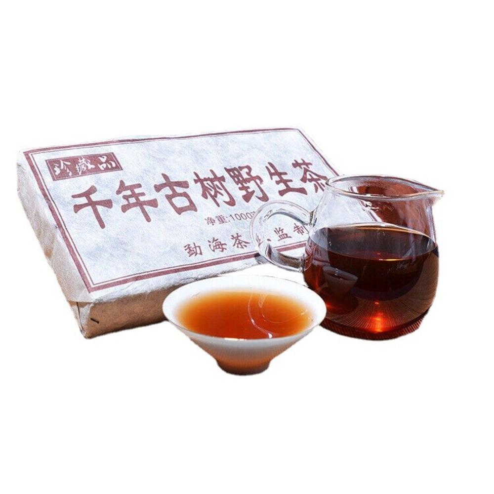 Yunnan Ripe Pu erh Tea Brick 1000g Ancient Tree Puer Dark Tea