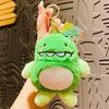 Creative Bb Monster Plush Keychain Fluffy And Fun Couple's Keyring Gift