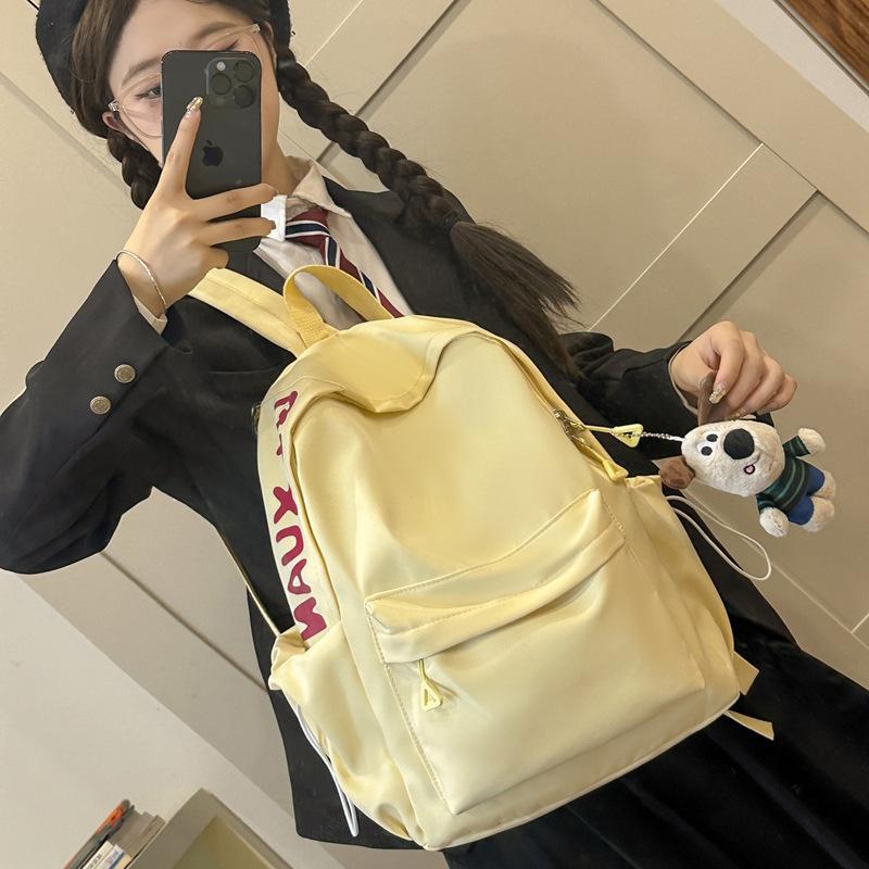 Schoolbag1011 backpack female Korean version ins style college student schoolbag female Japanese male and female primary school students large