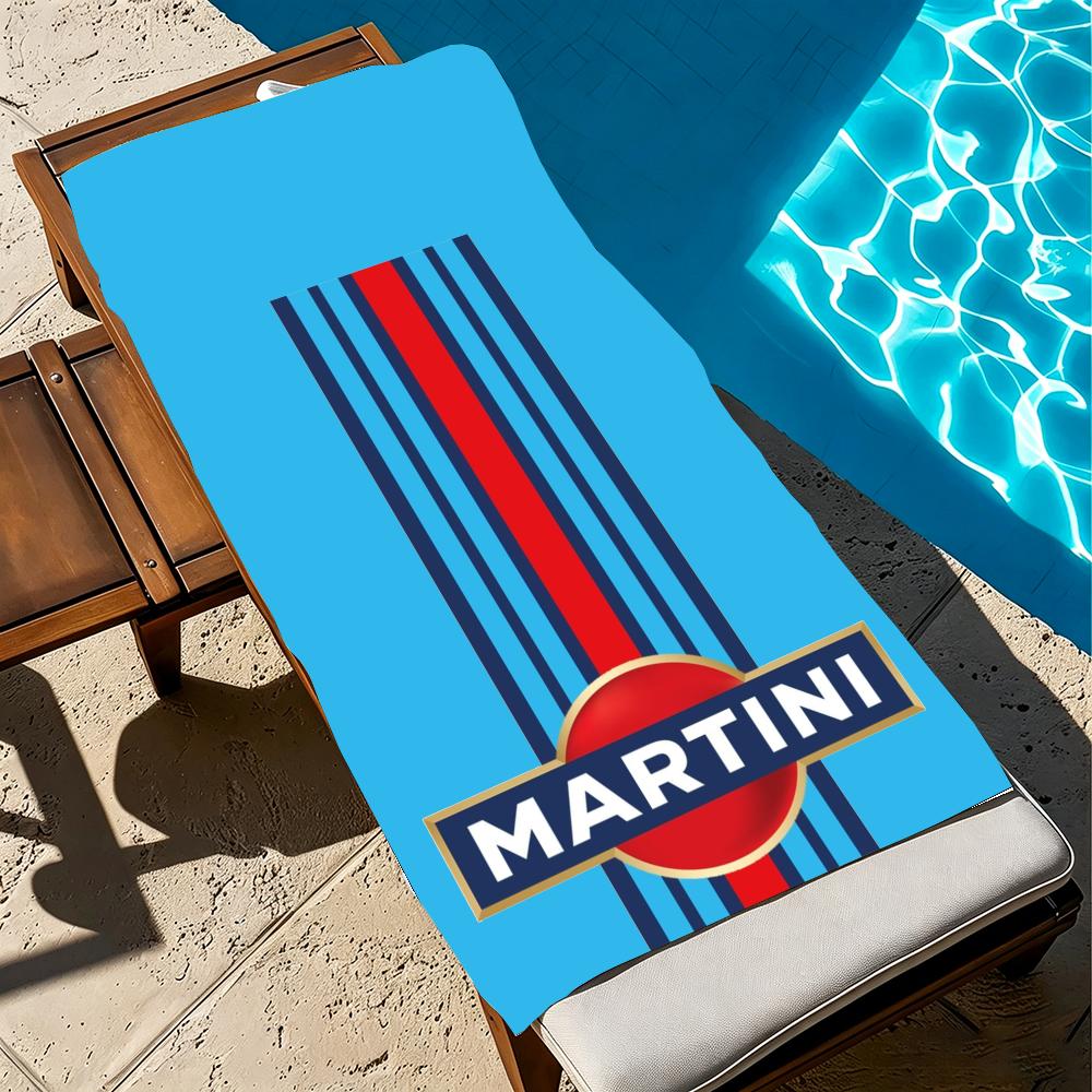Asciugamano Popolare con Logo da Corsa, Microfibra, Asciugamano da Spiaggia, Asciugatura Rapida, Senza Sabbia, Fibra Ultra-Fine, Super Morbido.