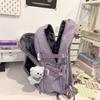 School bag for girls, high school students, large-capacity high school burden reduction backpack for primary school students, high-value lightweight