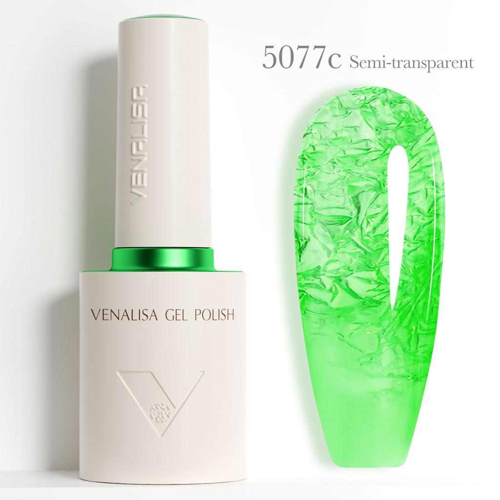 Venalisa 10ml Jelly Gel Nail Polish HEMA/TPO-Free Semi-Transparent Colors UV LED Soak Off Gel for DIY Manicure Kit