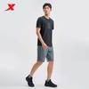 Xtep Men's Quick-Dry Knit Short Sleeve Top