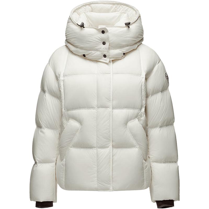 Tanboer Women's Oversized Puffer Down Jacket with Detachable Hood