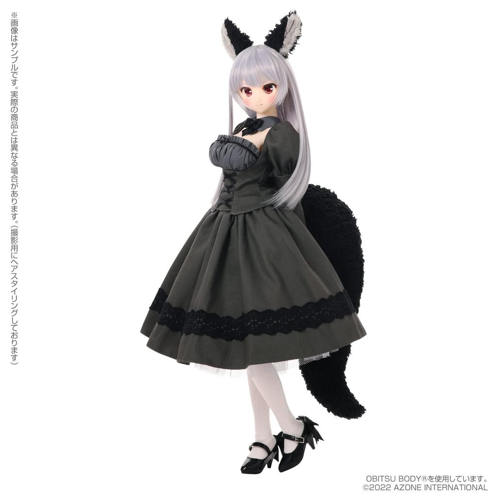 Azone International Iris Collect Layla Vítejte v Mofumofu Full Moon Wolf Maid měřítko měkké vinylové hlavy sběratelské panenky Cafe ver. 1/3