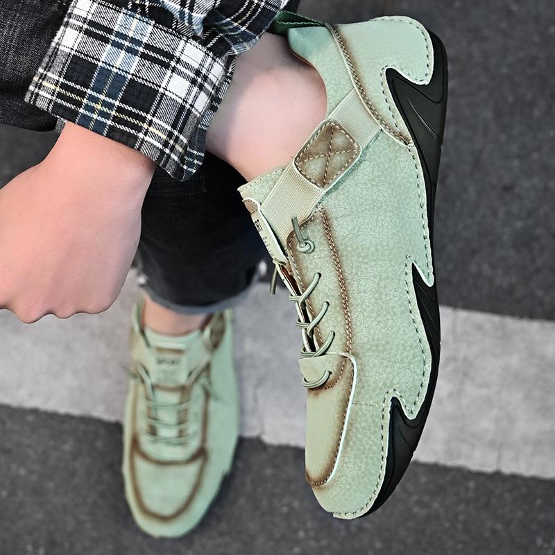 Fashion Men's Shoe 2024 New Breathable Casual Shoes for Men Spring Fashion Non-Slip Male Sneakers Platform Skateboard Shoes Big Size 48