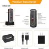 1-3 km 16 Channels Range Solar Voice Wireless Doorbell Waterproof Electronic Intercom System Doorbell Home Voice Intercom Device