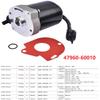 ABS Pump Brake Booster Motor 47960-60010 for Toyota Land Cruiser 100 4Runner Tacoma Tundra Lexus LX470 47050-60010 4796060010
