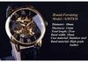 Forsining Men's Retro Skeleton Mechanical Watch
