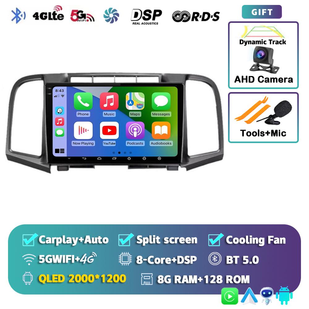 Android14 Carplay Auto For Toyota Venza 2008 - 2012 2013 2014 2015 2016 Car Radio Multimedia Player Video Stereo WIFI+4G BT 2DIN
