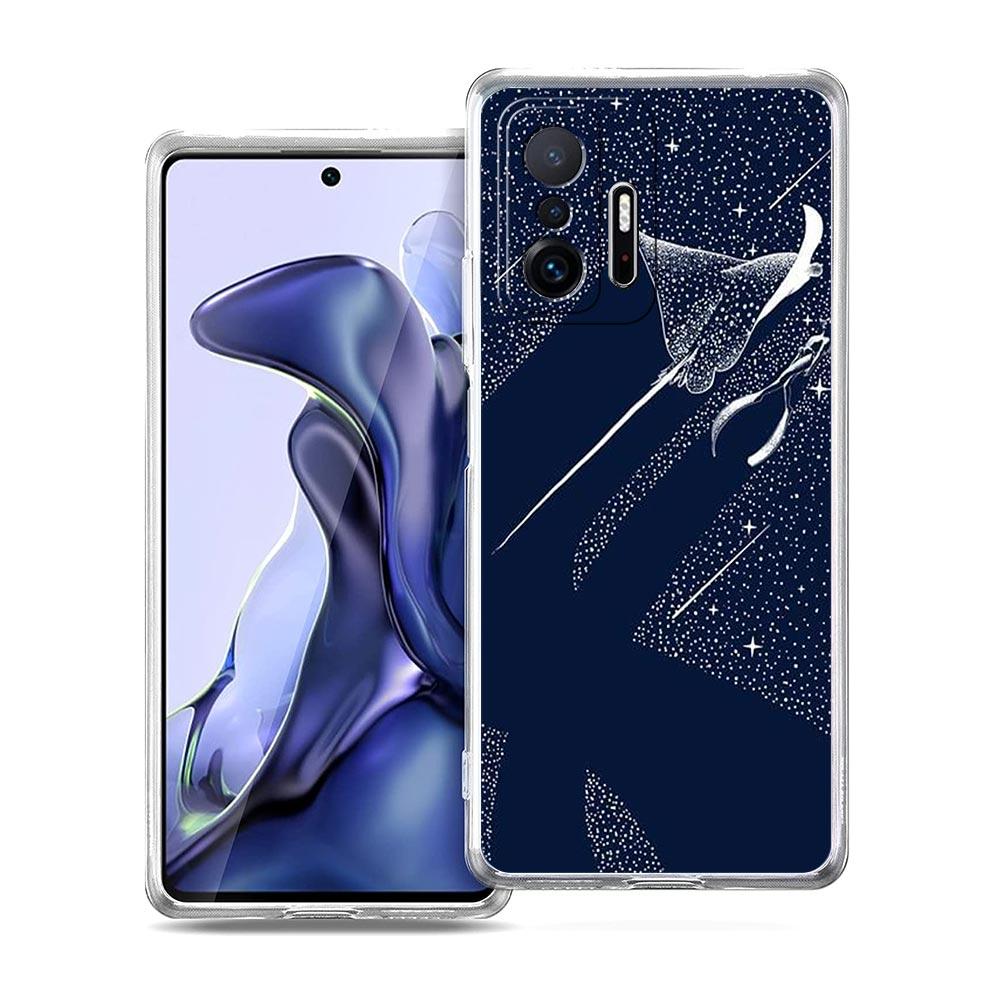Killer Whale Orca Phone Case For Xiaomi Mi Poco X6 X5 NFC X3 F6 F5 Pro F4 F3 15 14T 14 13T 12T 12 13 Lite 11 Clear Cover