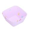 20Pcs Silicone Cupcake Mold Non Stick Reusable Baking Molds for Muffin Biscuits Cheese Cake Pastries