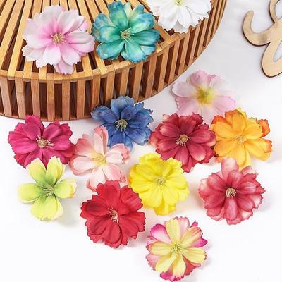 1 Beutel Künstliche Blume Gänseblümchen Kunstblume Heim Hochzeit Party Deko Blumen Wanddekoration DIY Blumige Sträuße Haarschmuck