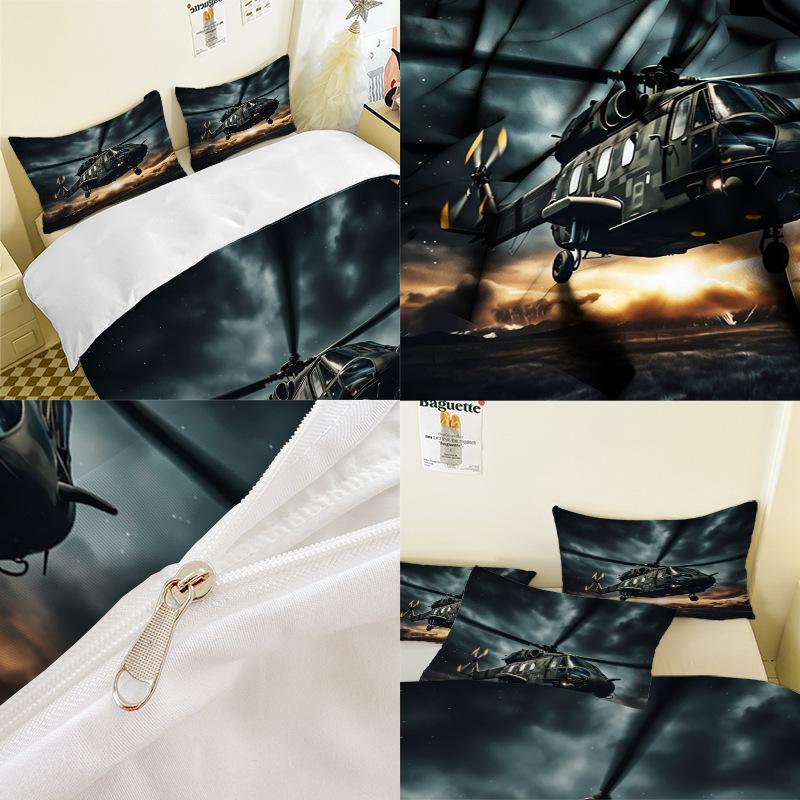 Fashion technology,3D Digital Printed Bedding, Duvet Covers, Pillowcases