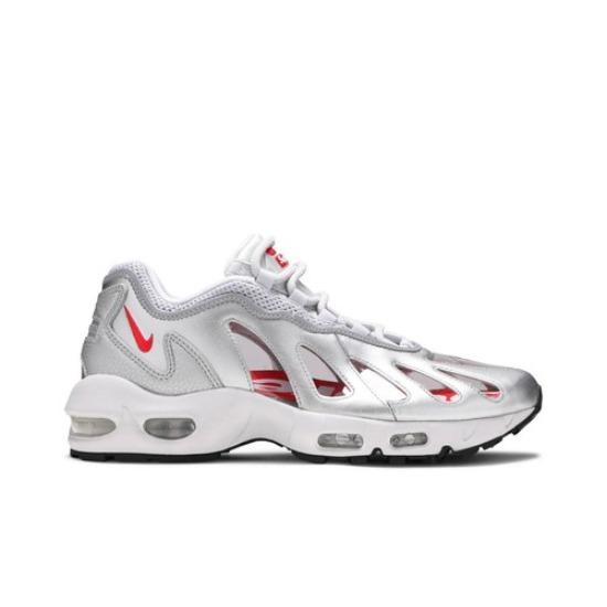 Nike Supreme X Air Max 96 'Metallic Silver' CV7652-001 Men's Shoes