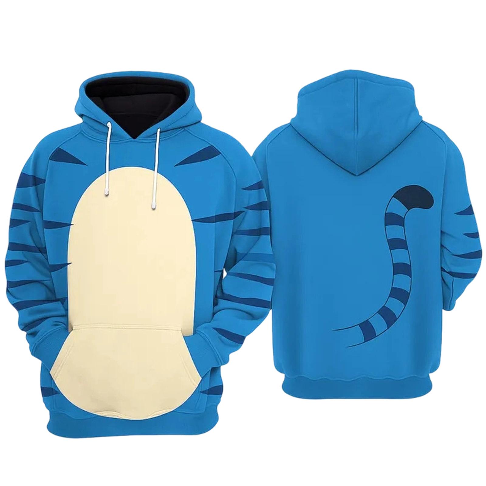 

Детский повседневный пуловер с круглым вырезом и принтом, с длинными рукавами и капюшоном 160