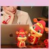 The Year Of Snake Mascot Plush Toy Cute Cartoon Children Birthday Doll Gift