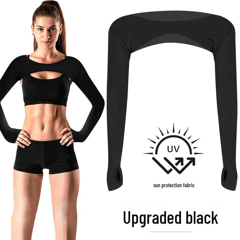 Damen Sommer Sonnenschutz Golf & Radfahren Armstulpen - Leichtgewichtiger, einfarbiger Schal für Outdoor-Sportarten