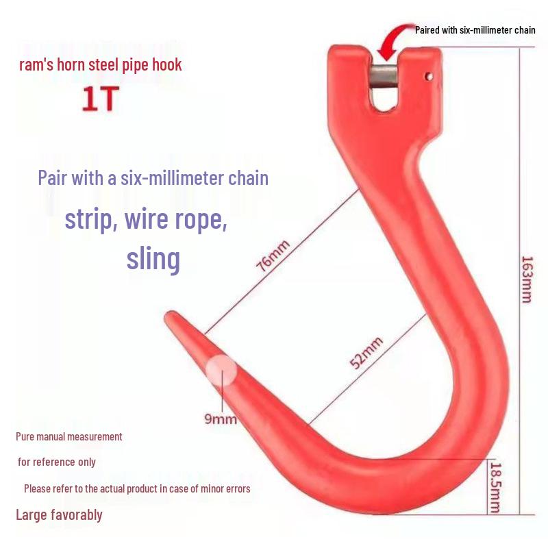 Universal Swivel Clevis Hook for Hoist Crane Rigging and Lifting