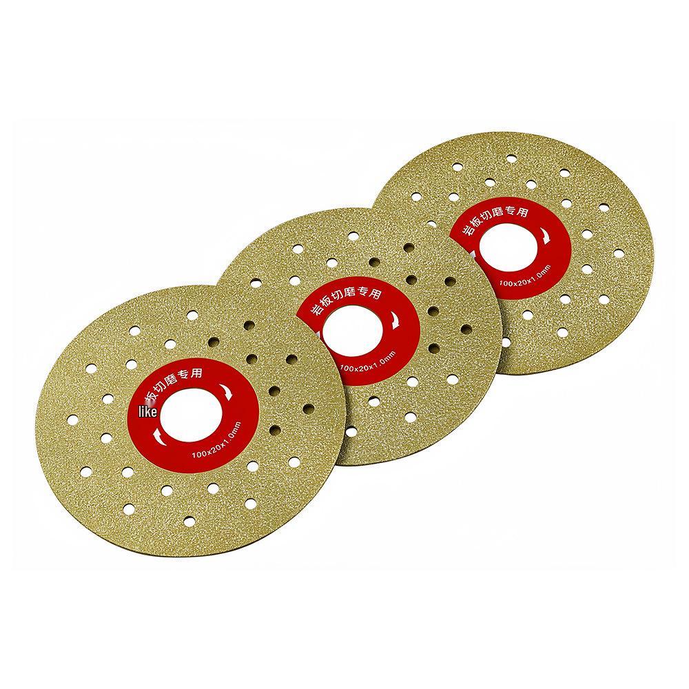45° Chamfer Angle Grinder Disc for Cutting and Grinding Stone, Slabs, and Tiles - Dual-Use, No Chipping.
