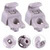 2 Grey Visor Clamps Compatible with For Tesla For Model 3 2017 and