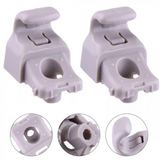 2 Grey Visor Clamps Compatible with For Tesla For Model 3 2017 and