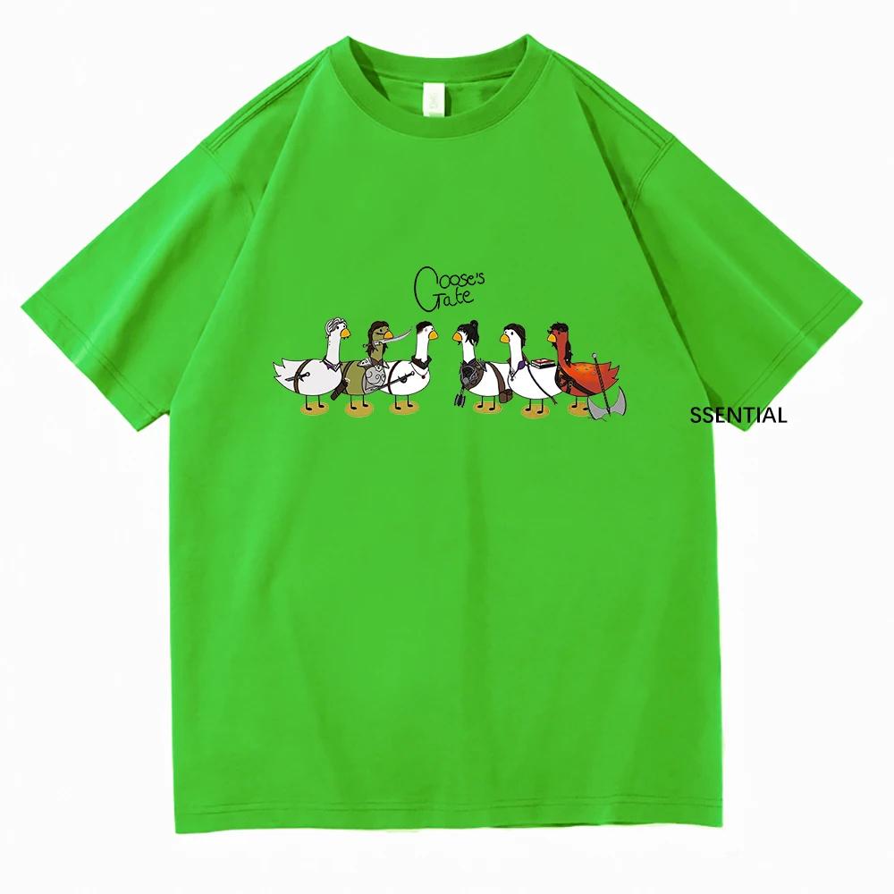 

Goose Astarion T Shirt Cartoon Goostarion Tops Funny MenWomen Aesthetic TShirt Unisex High Quality Cotton Tees Kawaii Shirts 4XL