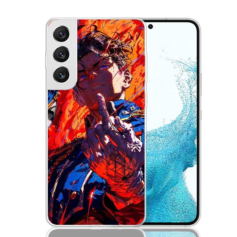 Anime F-ullmetal A-Alchemist Phone Case For Samsung Galaxy S26 S25 Edge S24 S23 FE S22 Ultra S21 Plus S20 + Fundas Cover Coque G