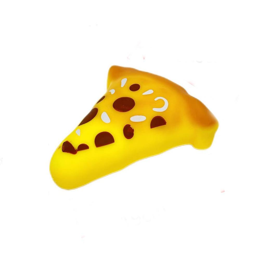Soft Sensory Fidget Toy TPR Pizza Pinching Toy Fun Simulated Cream Cake Squeeze Toy Small Gift