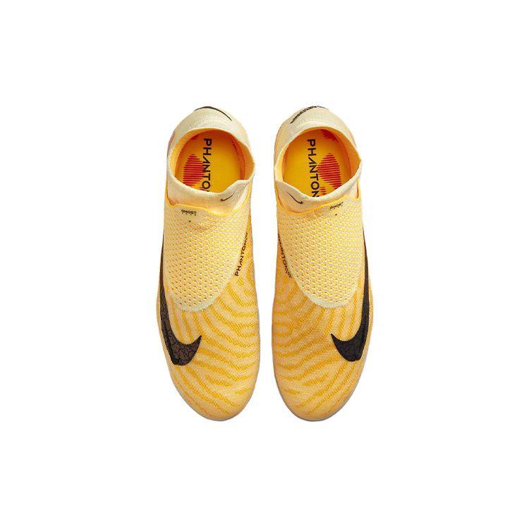 Nike Tênis Unissex Phantom GX Elite Gripknit DF FG SE Pacote Blaze Laranja Citron-Tint Vinho-Crush FD3070-860