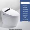 AI Dual Waterway Instant-Heat Smart Bidet Toilet with One-Button Drying & Siphon Flush System