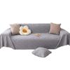 Plush Letter Sofa Cover Cloth Winter Green Cream Style Simple Non-slip Leather Sofa Cushion All-inclusive Sofa Towel
