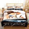 Movie Titanics Bedding Set For Bedroom Soft Modern Bedspreads Comefortable Kids Duvet Cover Quilt Cover And Pillowcase