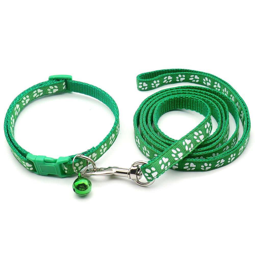 Dog Cat Collar Leash Adjustable Leashes Collar Puppy Outdoor Walking Chihuahua Terrier Schnauzer Outdoor Traction Rope General