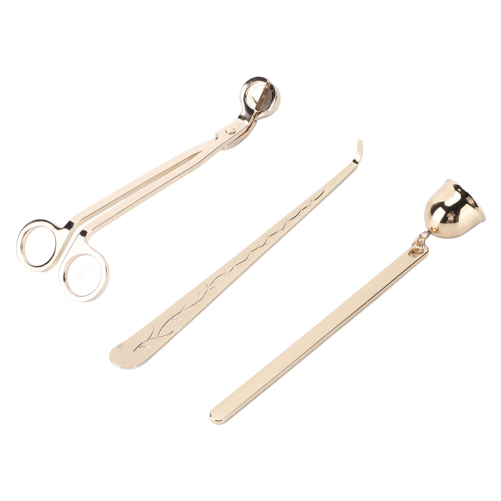 

Триммер для фитиля из нержавеющей стали, прочные аксессуары для свечей с крючком для фитиля, гаситель для свечей