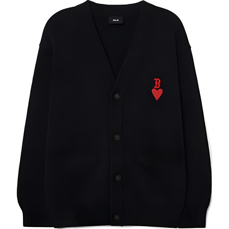 

New MLB Boston Red Sox Knitwear Unisex Black 3AKCH0131-43BKS M