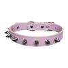 Multi-Color PU Leather Dog Collar & Leash - In Stock