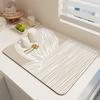 Antiskid Coffee Machine Drain Pad Large Kitchen Absorbent Mat Tableware Dish Draining Mats Quick Dry Drying Mat Faucet Placemat