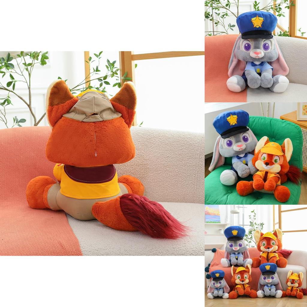 Animal Plush Toy Judy Nick Zootopia Soft Pillow For Kids And Girls